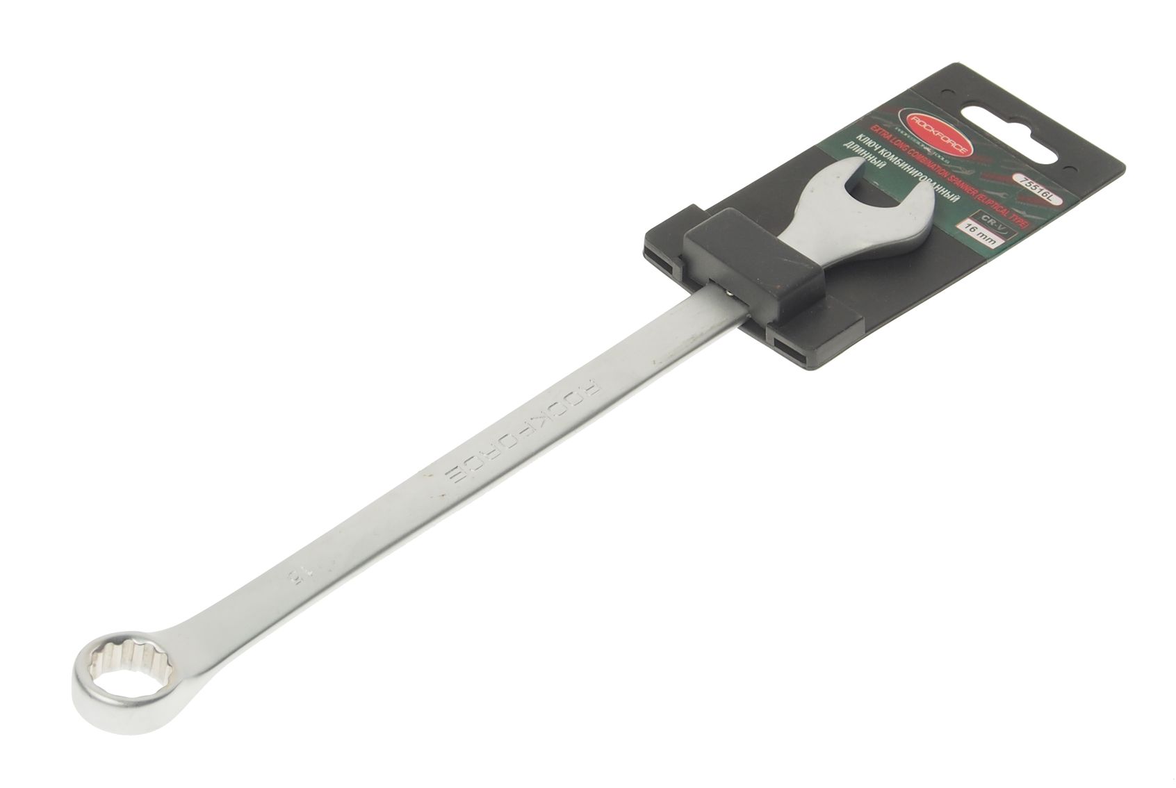 Ключ комбинированный 15мм RF-75515L удлиненный ROCKFORCE /1