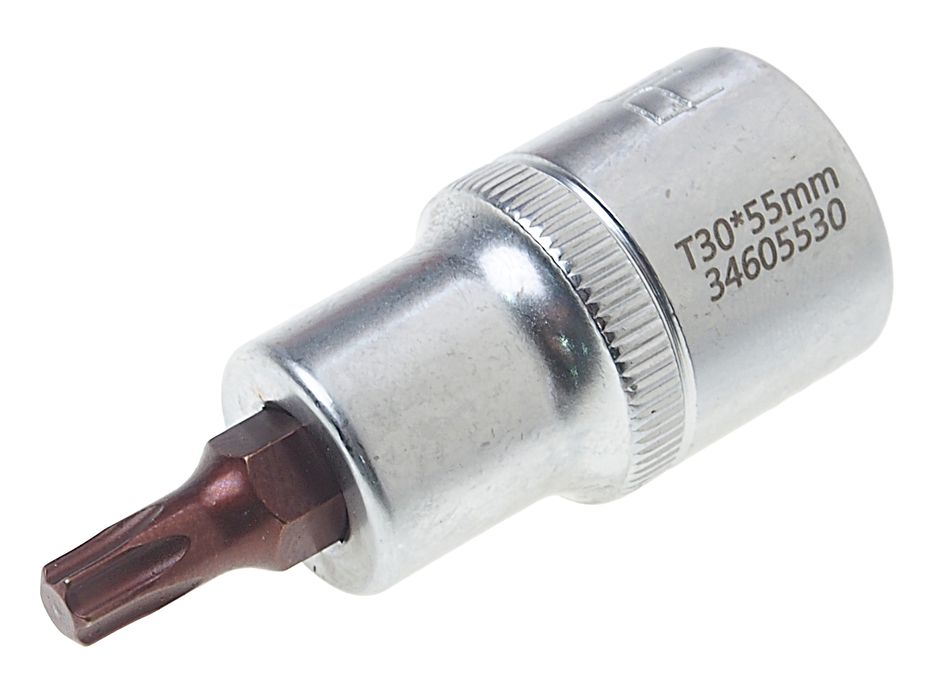Головка-бита TORX T30 Premium 1/2" (L-55мм) ROCKFORCE /1