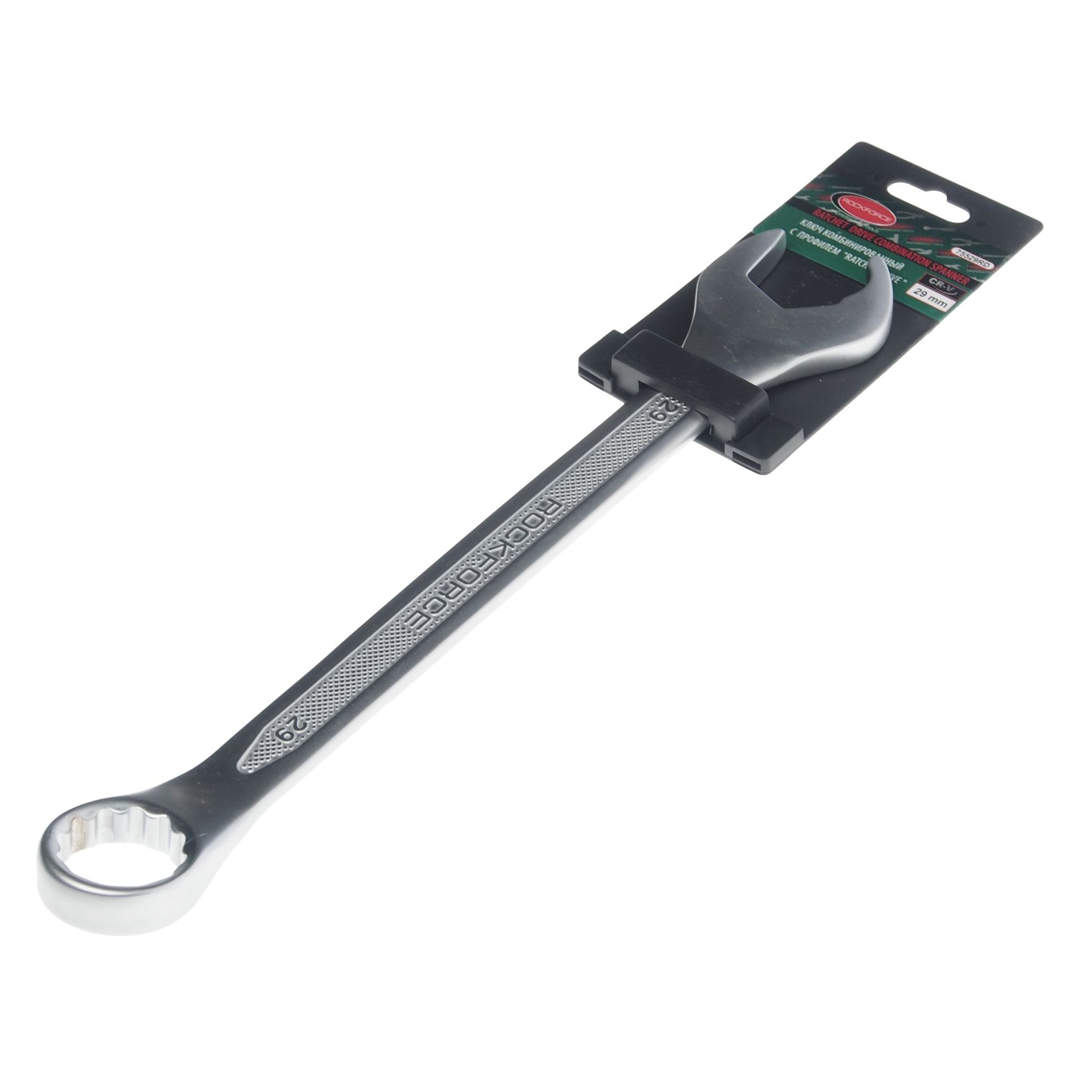 Ключ комбинированный 29мм RF-75529RD с профилем "Ratchet drive" ROCKFORCE /1