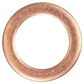 Шайба  9.0х15.0-2.0 медная (плоская) ER-09015020 ЭВРИКА /100/3000 NEW
