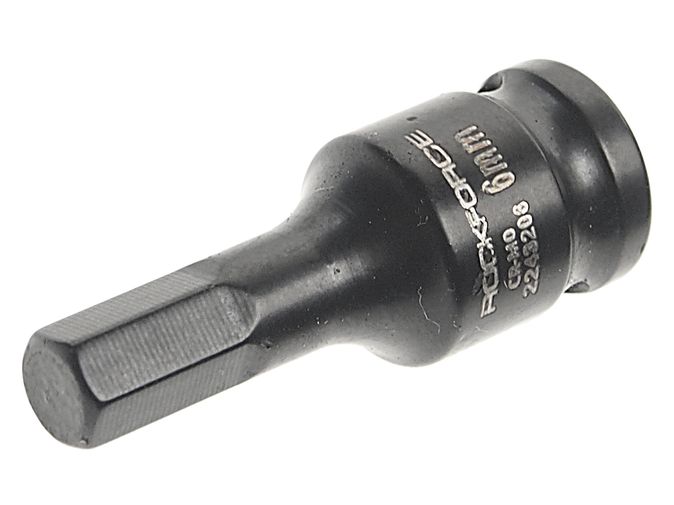 Головка-бита  6мм 1/4" 6-гранная ударная L= 40 мм ROCKFORCE RF-2243206 /1/10/240