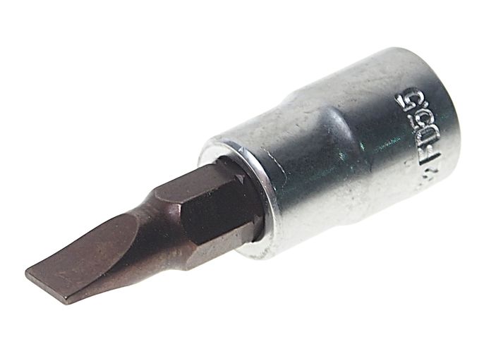 Головка-бита шлицевая SL 5.5мм, 1/4" ROCKFORCE /1/10/100