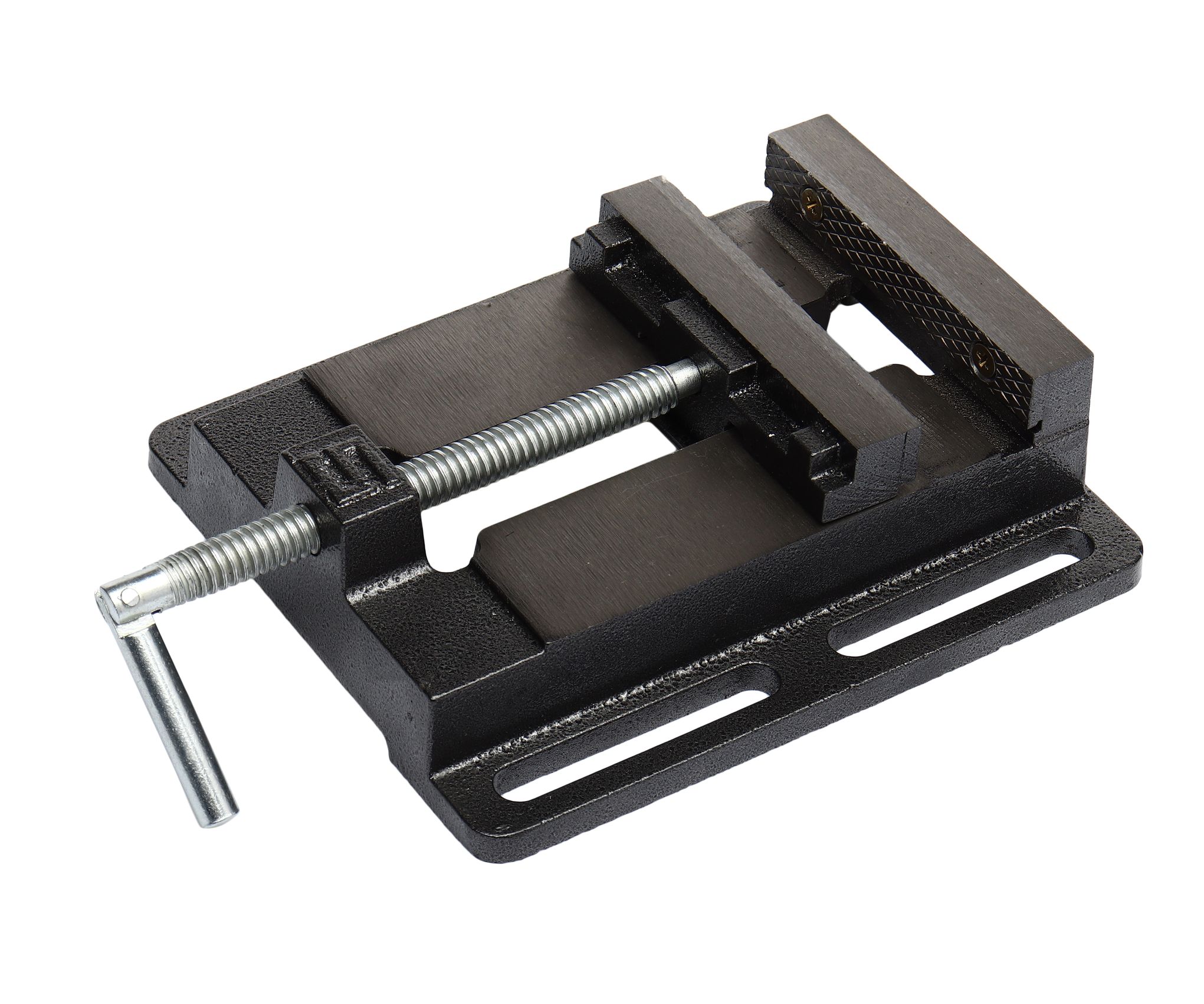 Тиски станочные ER-193120: 5"-125мм чугунные ЭВРИКА /1/5 NEW