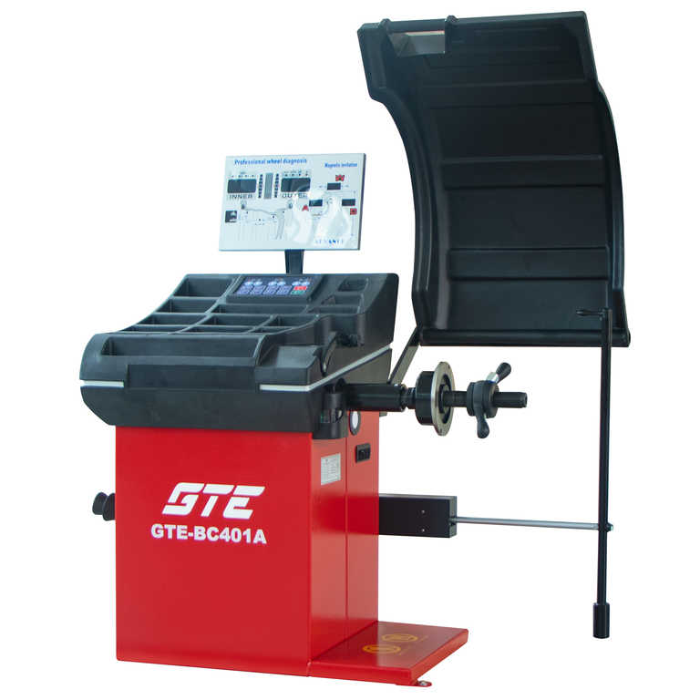 GTE-BC401A - Станок балансировочный 220В 10"- 30"автоматический GTE - Автоматический балансировочный станок GTE-BC401A предназначен для балансировки автомобилей и легких грузовиков, а также мотоциклов. Благодаря автоматизированному процессу измерения и вв