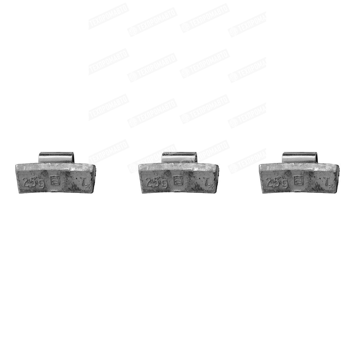 ЛТ25 грузик на литой диск 25гр(100)