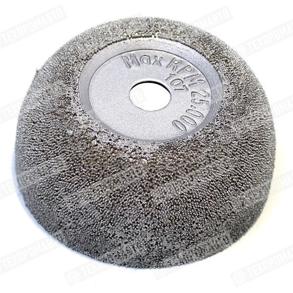 NS107 Абразивный полусфера 63,1/26,9мм 9,5мм зерно 170