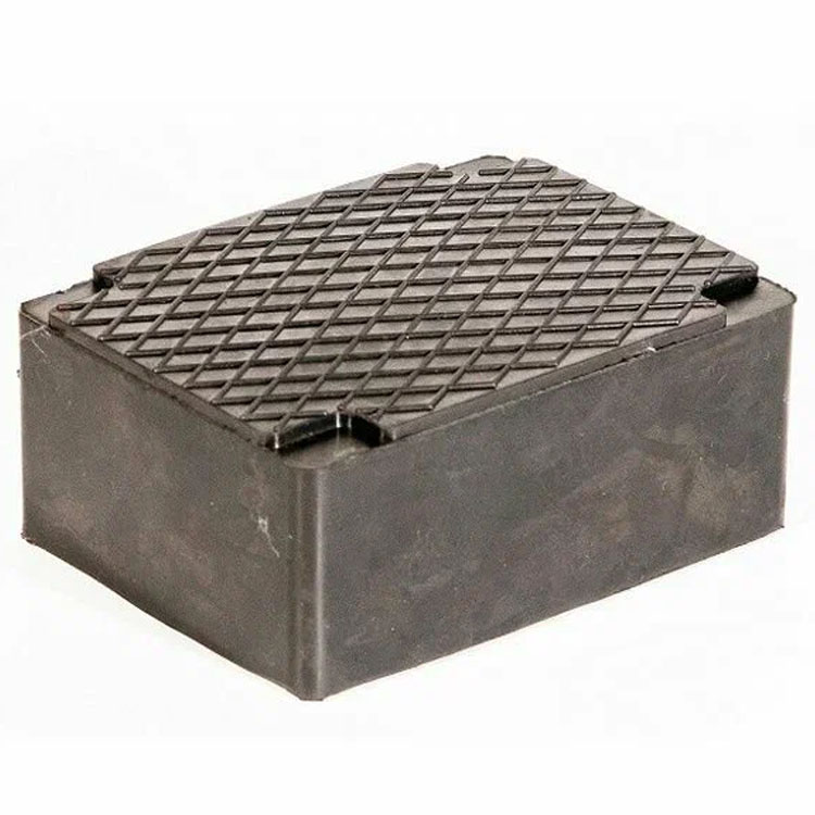 ТЕМП Резиновая накладка для ножничных подъемников, высота 70мм