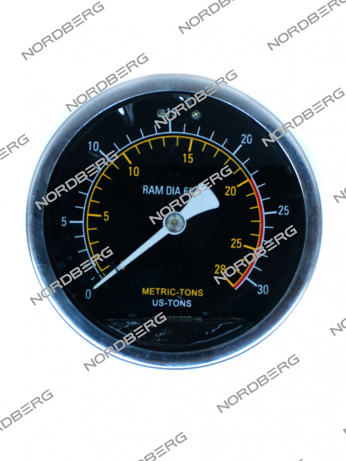 Манометр осевой глицеринонаполненный для пресса N3620, N3620F