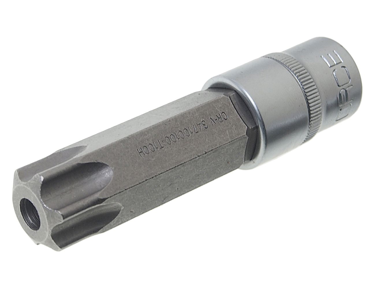 Головка-бита TORX T100 с отверстием 1/2" (L-100мм) ROCKFORCE /1