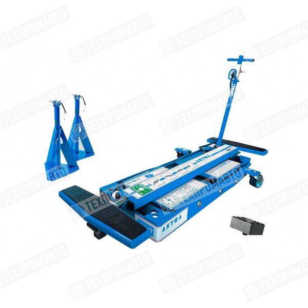 ASTRA AE100.1 Мобильный пневматический подъемник, 2,5 т (адаптер 4х4)