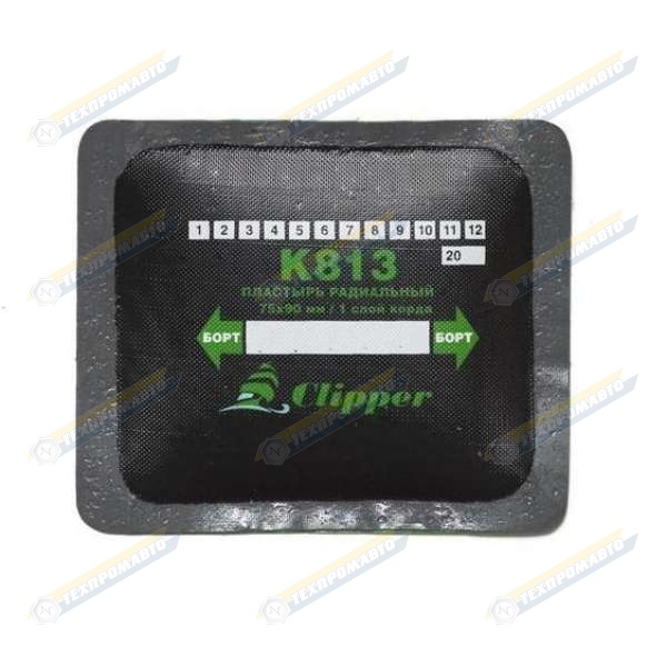 K813 Заплата 75*90мм/1сл.к.(10)