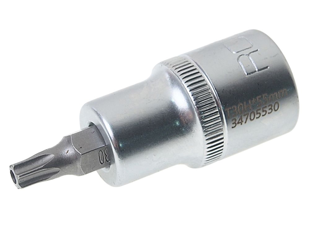Головка-бита TORX T30 с отверстием 1/2" (L-55мм) ROCKFORCE /1