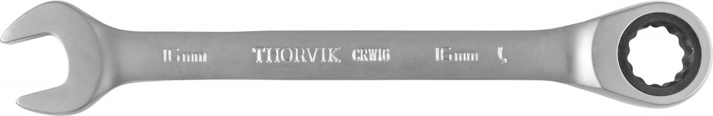 CRW16 Ключ гаечный комбинированный трещоточный, 16 мм