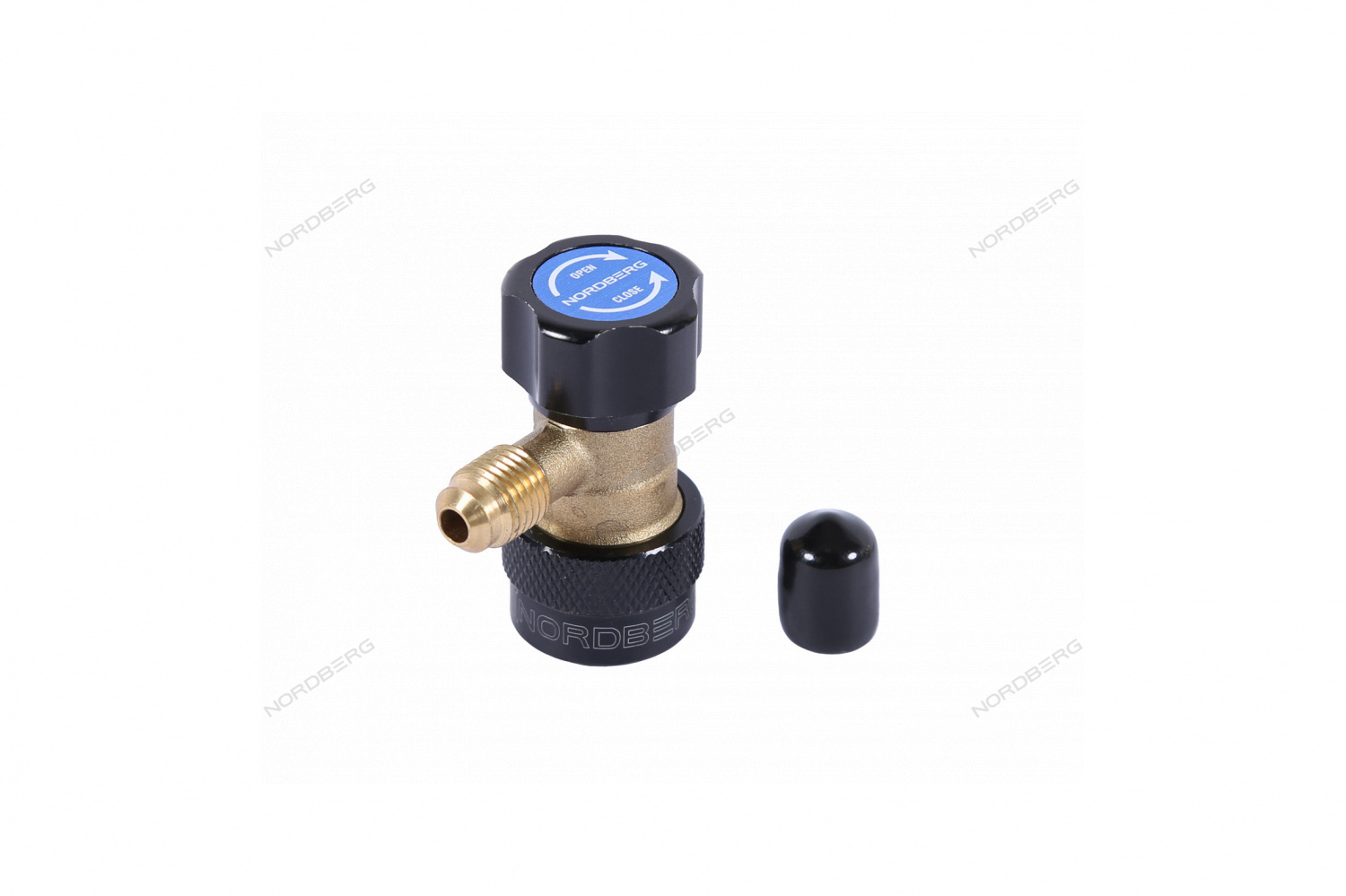 Муфта быстросъемная R134a низкое давление, синяя NORDBERG NFA4L