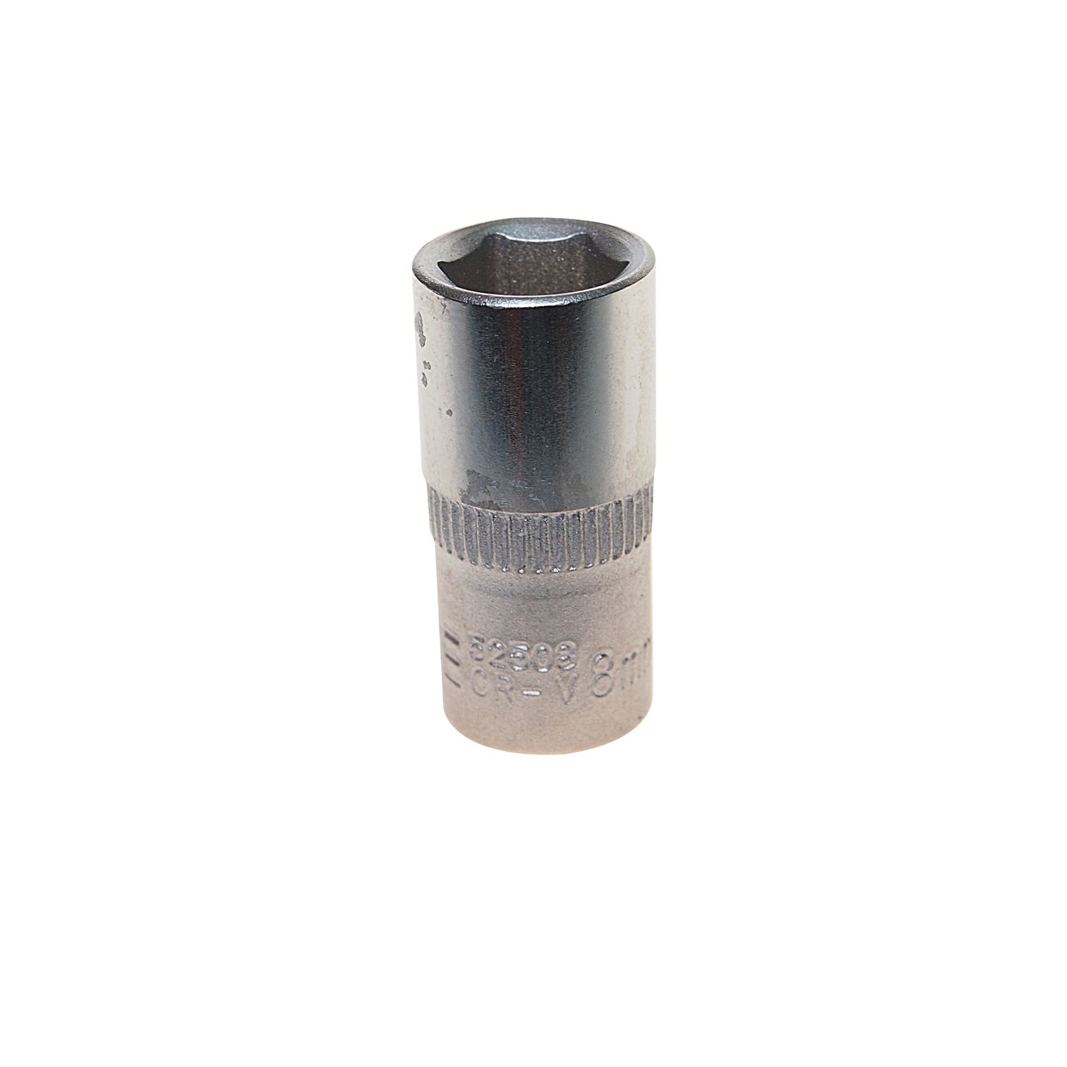 Головка торцевая  8мм 1/4" 6-гранная L=25мм ROCKFORCE RF-52508 /1/60