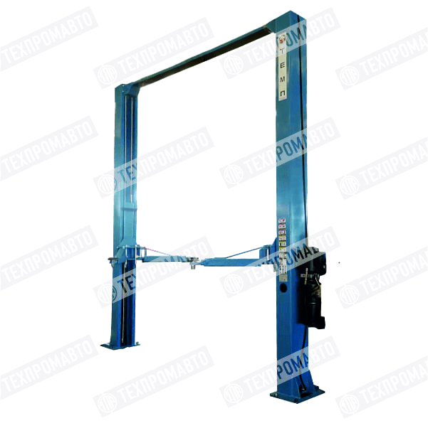 ТЕМП S4D-2 220V C Подъёмник электрогидравлический двухстоечный с верхней связью, 4 т