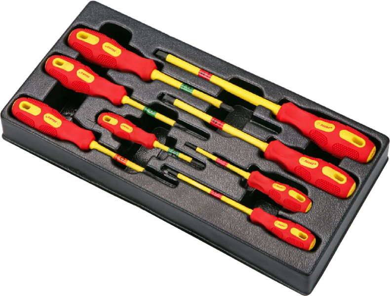 Ложемент отвертки для электрика 8 предметов