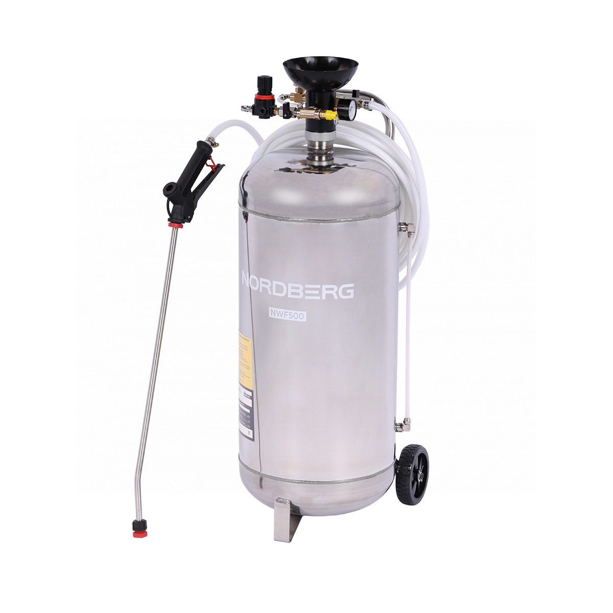 Пеногенератор вертикальный, 50 л, нержавеющая сталь NORDBERG NWF500