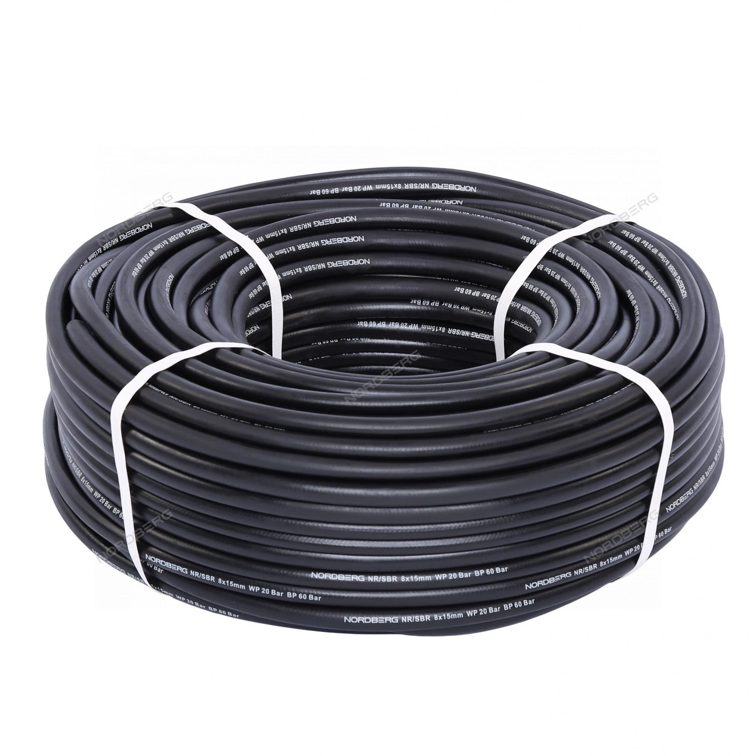 Шланг воздушный, диам. 8х15 мм, прямой, 1 пог. м (в бухте 100м) NORDBERG H0815R