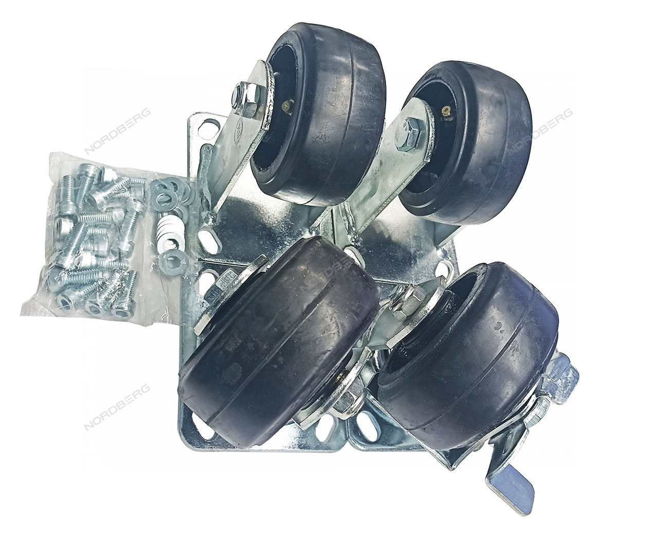 Комплект большегрузных колес для верстаков NW001, NW101, NW217, NW302, NW303