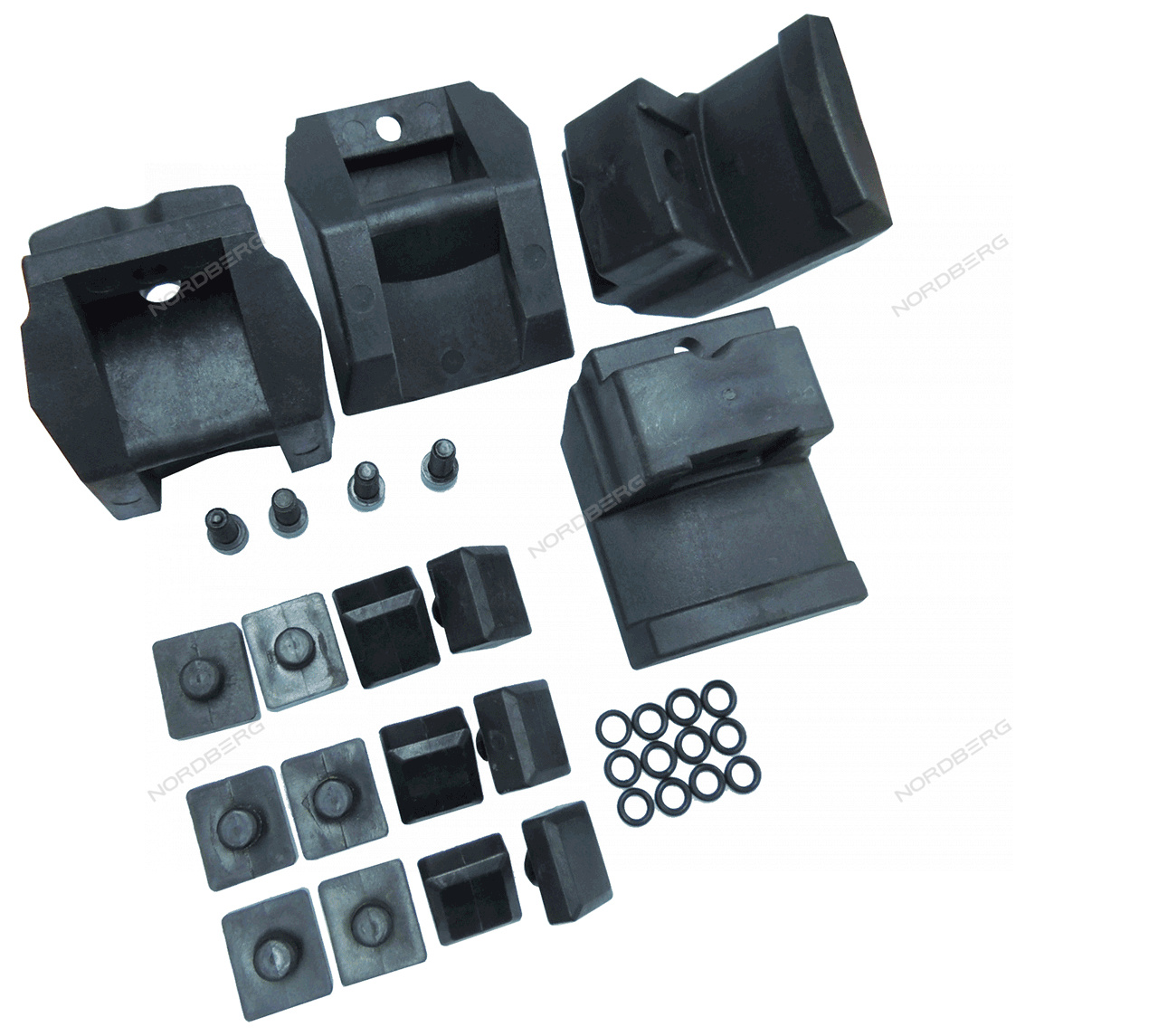 Комплект накладок для работы с алюминиевыми дисками для 46TRK NORDBERG 6001697