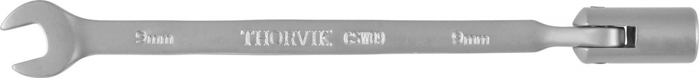 CSW09 Ключ гаечный комбинированный карданный, 9 мм
