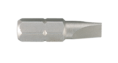 Насадка (бита) KING TONY 102505S1 slotted 1/4" L=25мм 5х0.8 мм