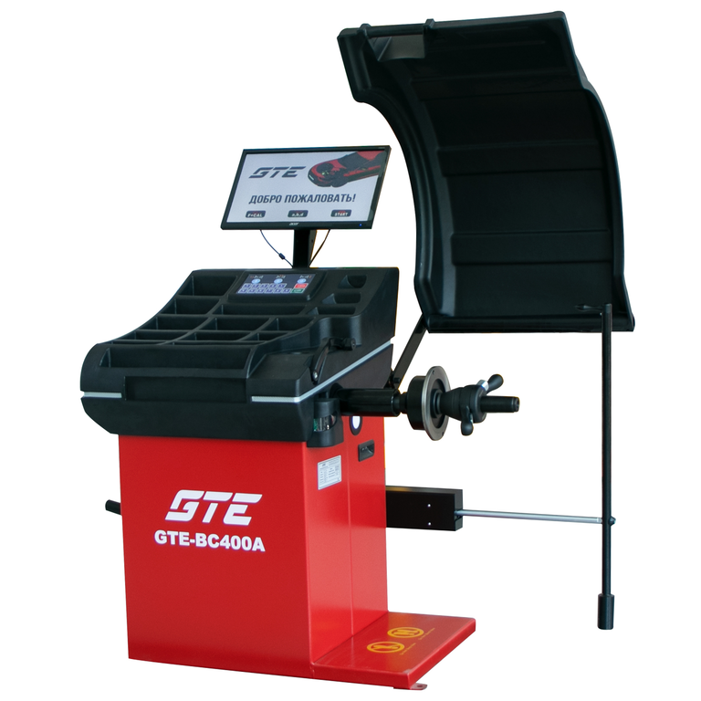 GTE-BC400A - Станок балансировочный 220В 10"- 30" автоматический LCD дисплей GTE - Автоматический балансировочный станок GTE-BC400A с LCD дисплеем предназначен для балансировки колес легковых автомобилей и легких грузовиков, а также мотоциклов. Благодаря 