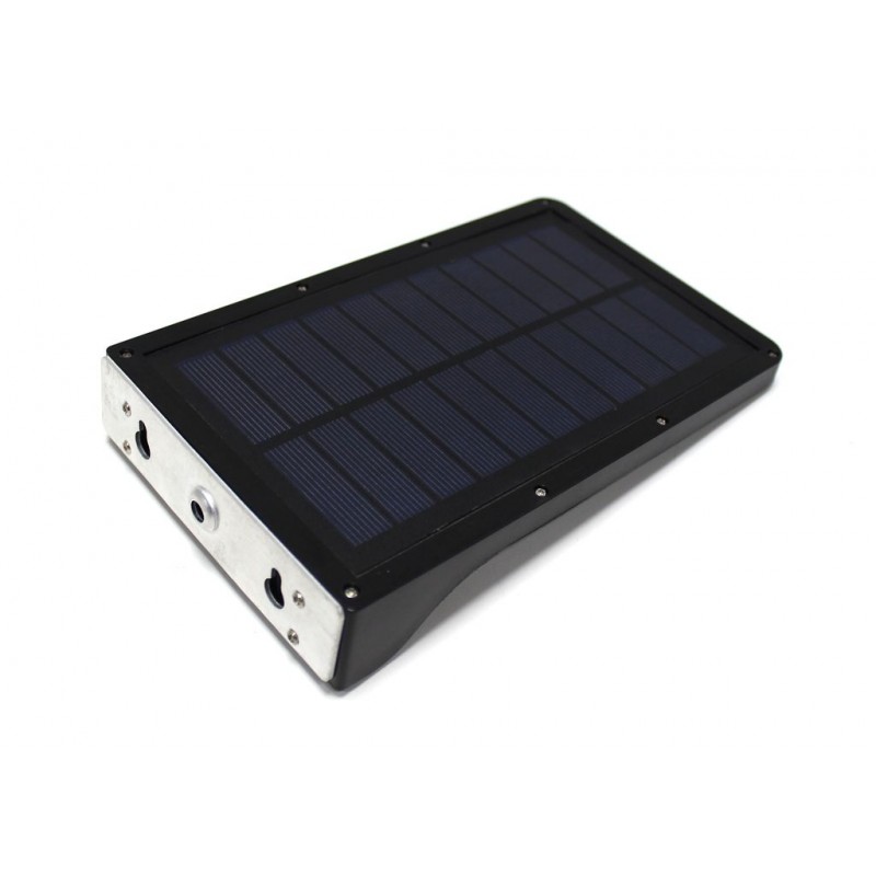 Светильник светодиодный на солнечной батарее с датчиком движения (5.5V,2.5W,18650Li,3.7V,2000mAh,36SMD Led,6500К,раб. время8-10ч,заряд.4-6ч,IP44,180х1 WMC TOOLS RK-SWC6011-PIR