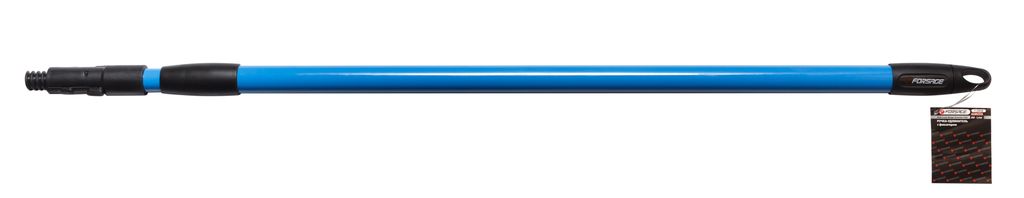 Ручка железная телескопическая для щетки (диапазон длины 0,8-1,4 м) Forsage F-3404B