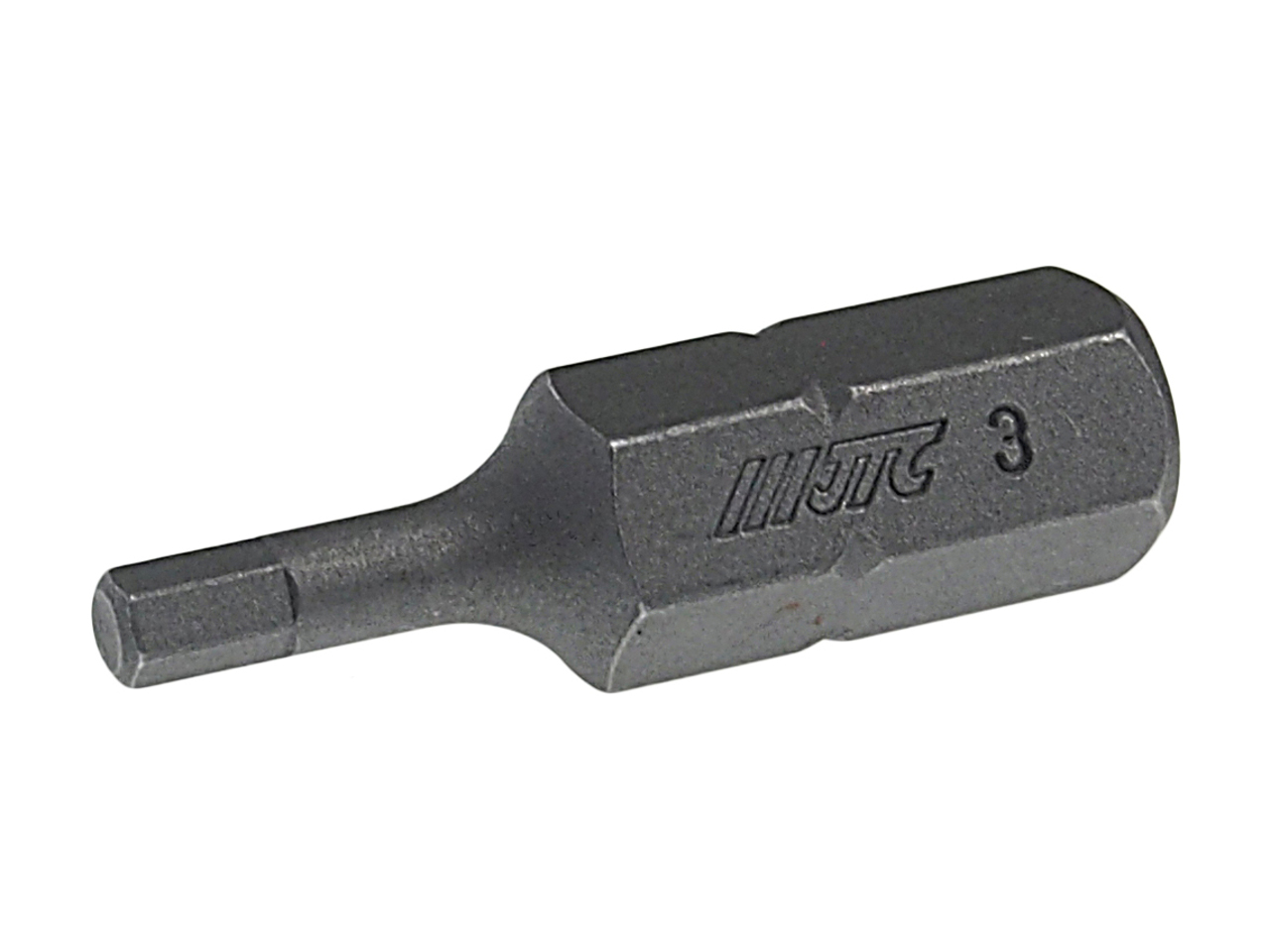 JTC-1253003 - Бита HEX H3х30мм 5/16" DR 6-ти гранная S2 JTC - 
Материал: S2.
Размер: H3.
Длина: 30 мм.
Количество шт. в упаковке: 10.
