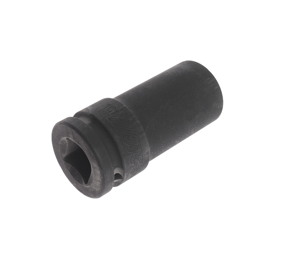 JTC-649119 - Головка торцевая 3/4" 19мм 4-х гранная (квадрат) ударная глубокая L=90мм JTC - 
	Изготовлена из высококачественной хром-молибденовой стали.  
	4 грани, метрический размер. 
	Размер: 3/4"х19 мм. 
	Длина: 90 мм.  
	Габаритные размеры: