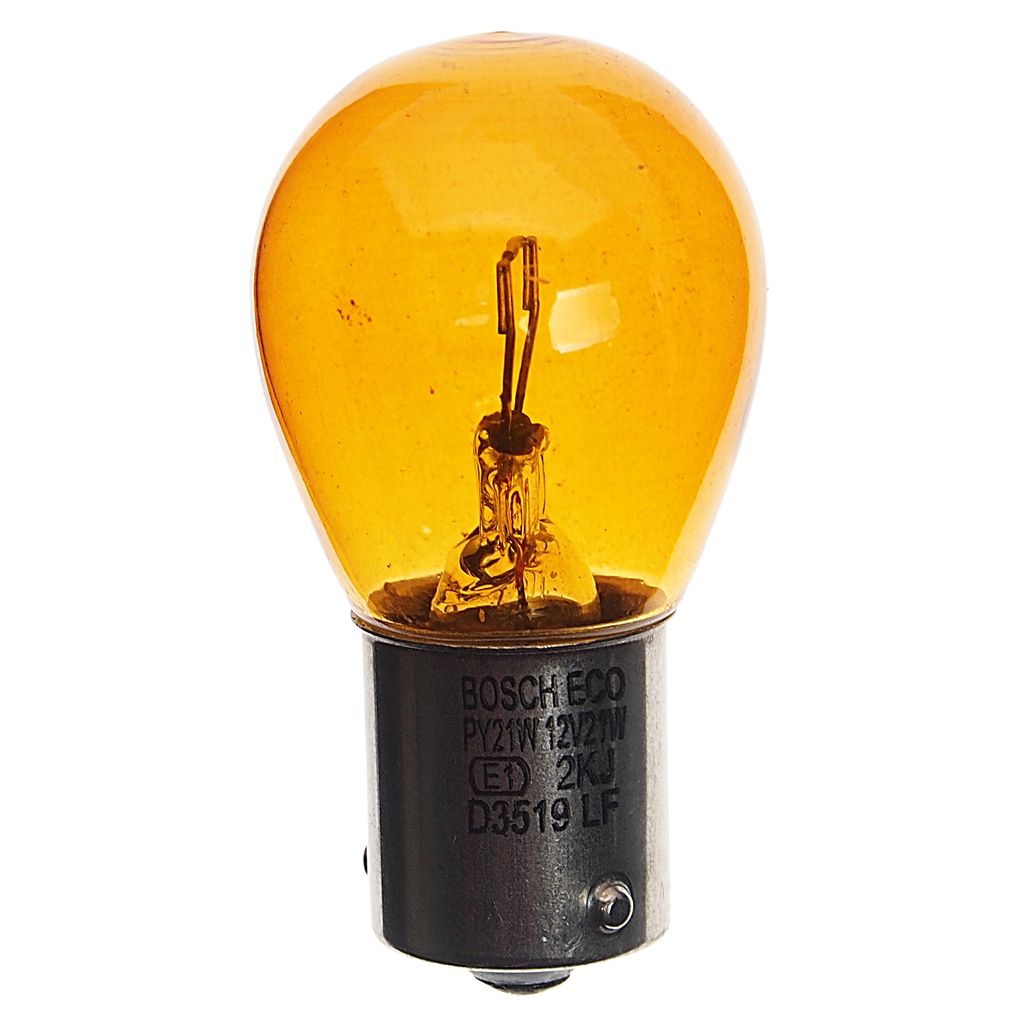 Автолампа PY21W (BAU15s) YELLOW PURE LIGHT 12V BOSCH /10