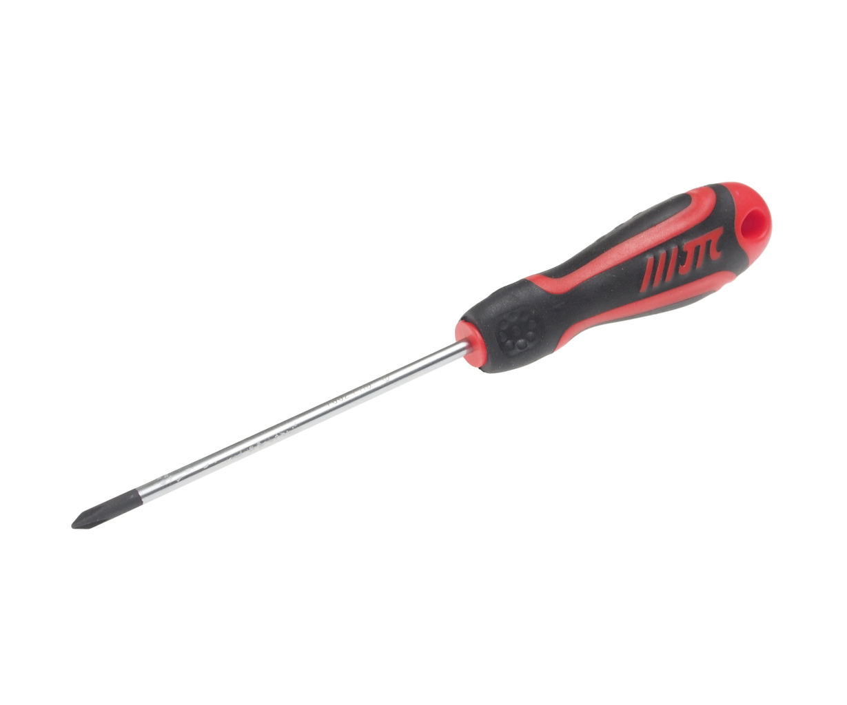 JTC-7602 - Отвертка крестовая PH 0.0х75мм усиленная (сталь Cr-Mo) JTC - 
Материал: 8NCM8660.
Стержень отвертки стальной. Покрыт сатин-хромом, жало оксидировано.
Рукоятка имеет треугольную форму. Изготовлена из двухкомпонентного материала (РР + TPV). Об