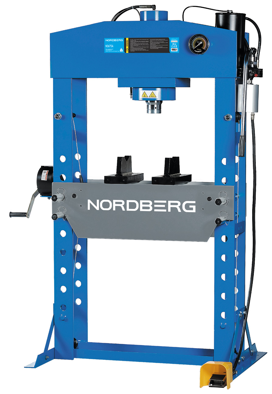 NORDBERG ПРЕСС N3675A пневмоуправление 75т