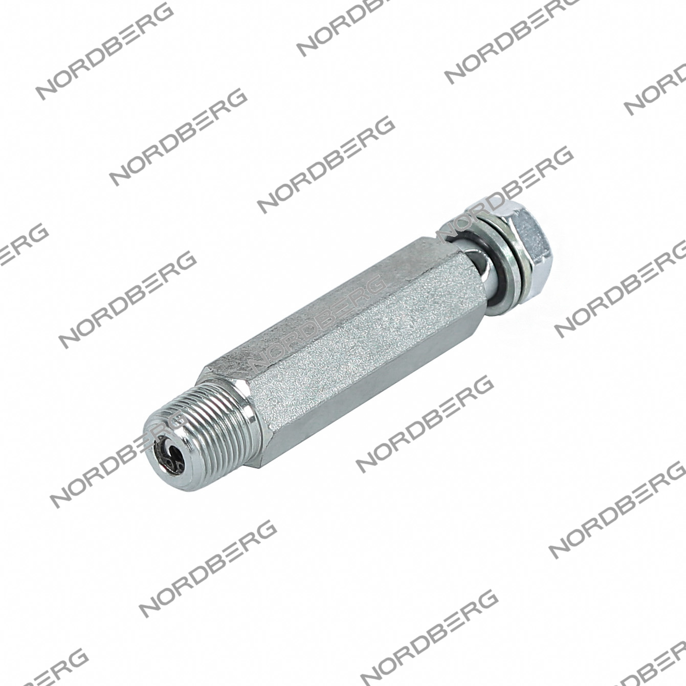 Клапан парашутный в сборе для цилиндра двухстоечных подъемников N4122AE-5, N4122HM-5, N4122H1M-5 NORDBERG 02-00018490