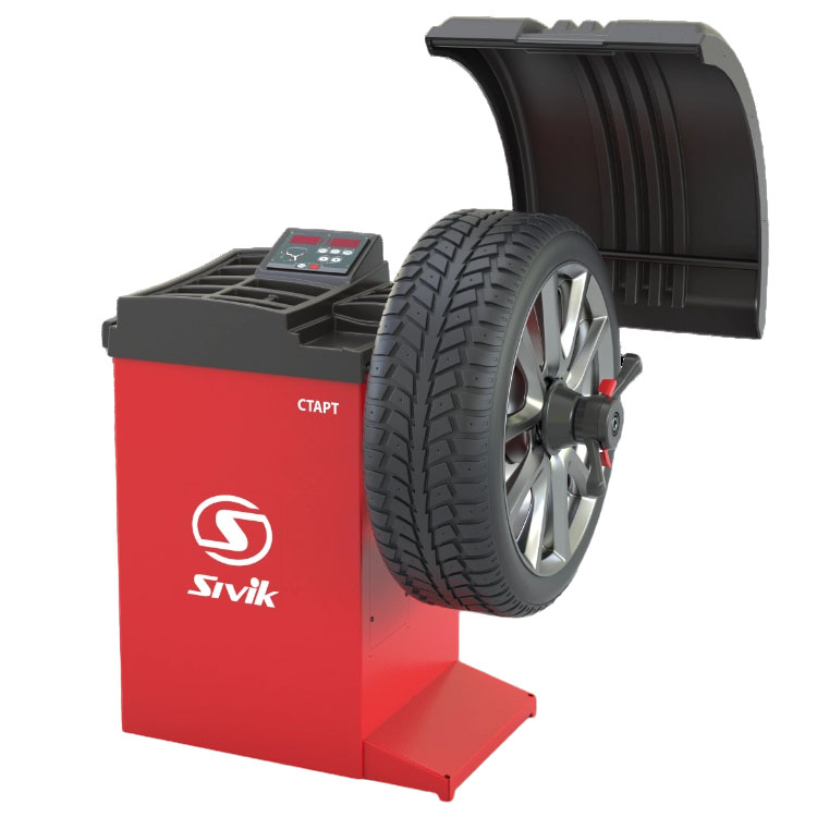 SIVIK СТАРТ СБМК-60 Э Станок балансировочный, красный