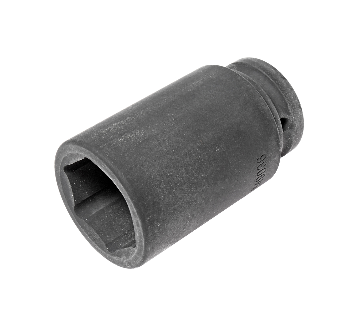 JTC-649036 - Головка торцевая 3/4" 36мм ударная глубокая L=90мм JTC - 
  6 граней, метрический размер. 
  Изготовлена из высококачественной хром-молибденовой стали. 
  Размер: 3/4"х36 мм.
  Общая длина: 90 мм. 
  Количество в оптовой упаковке: 2