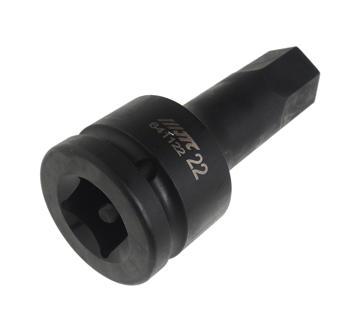 JTC-641122 - Головка торцевая 3/4" HEX H22 ударная L=100мм JTC - 
Материал: SNCM 8660.
3/4" DR.
Длина: 100 мм.
Размер: H22.
