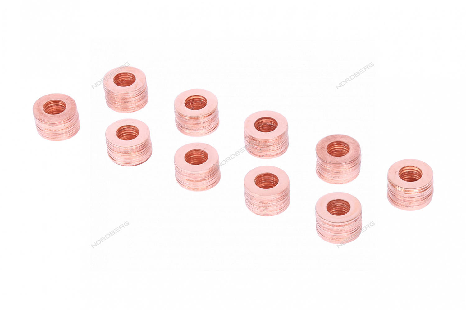 Шайбы для сварки, омедненные, круглые 12х24, 200 шт. NORDBERG F017(200)