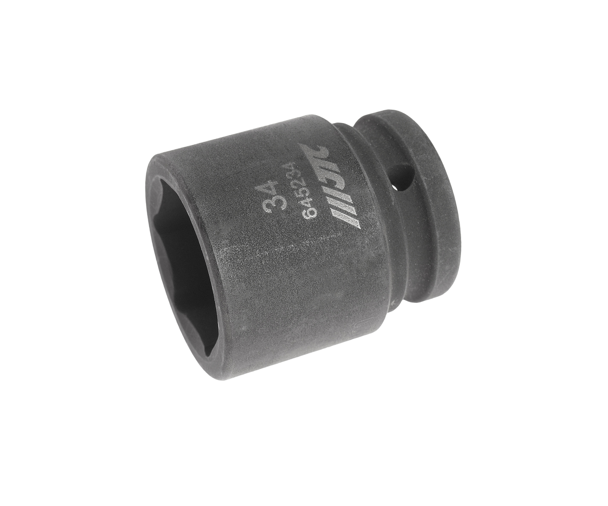 JTC-645234 - Головка торцевая 3/4" 34мм ударная L=56мм JTC - 
6 граней, метрический размер.
Диаметр: 34 мм., ширина - 48 мм.
Общая длина: 56 мм.
Размер: 3/4” Dr.
Изготовлена из высококачественной хром-молибденовой стали.
Габаритные размеры: 60/50/50