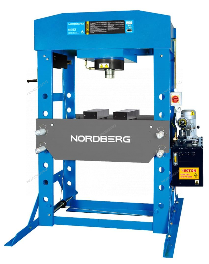 Пресс электрогидравлический 150т (с опорными блоками) NORDBERG N36150E