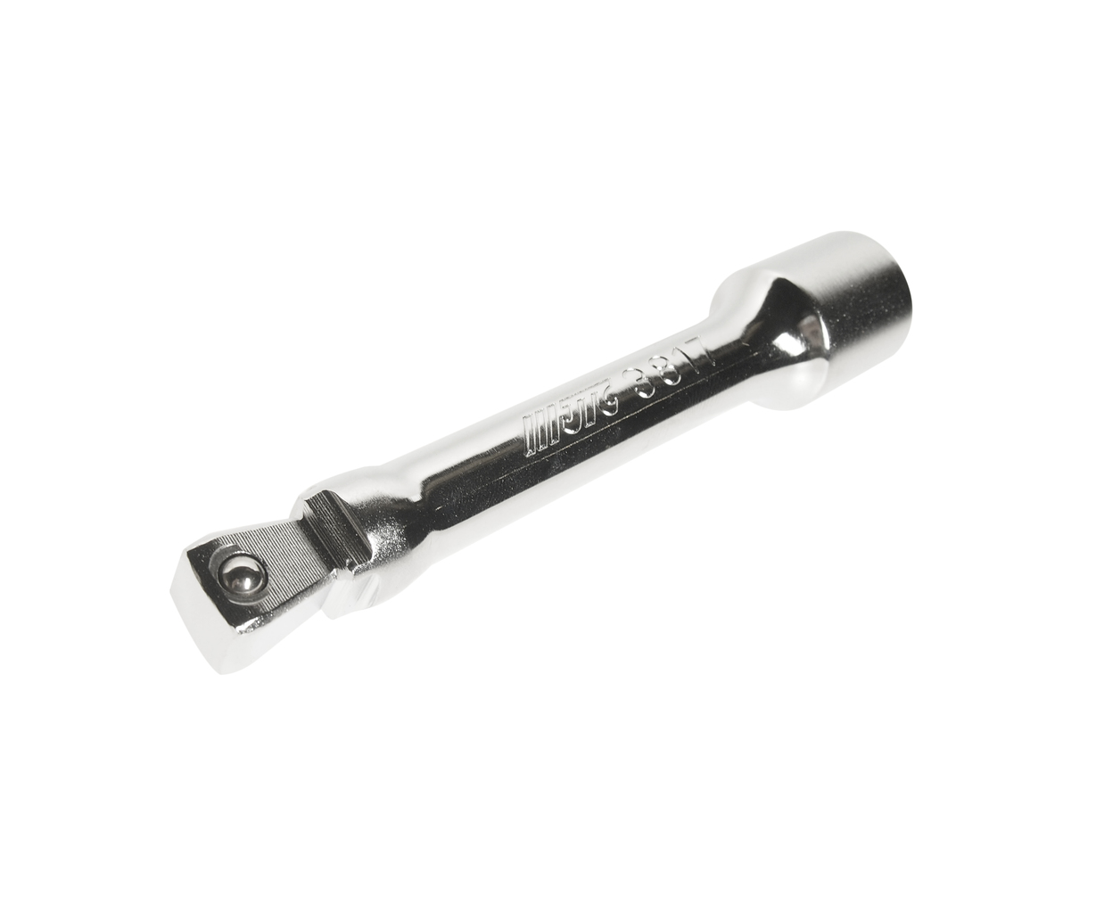 JTC-3817 - Удлинитель 1/2" 127мм шарнирный JTC - 
Удлинитель с шарниром позволяет насадке отклоняться на 15 градусов в любом направлении.
Конструкция инструмента позволяет работать с крепежными элементами, которые невозможно достать с помощью обычного у