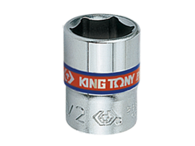 Торцевая головка KING TONY 233508S шестигранная 1/4" 1/4" L=24мм