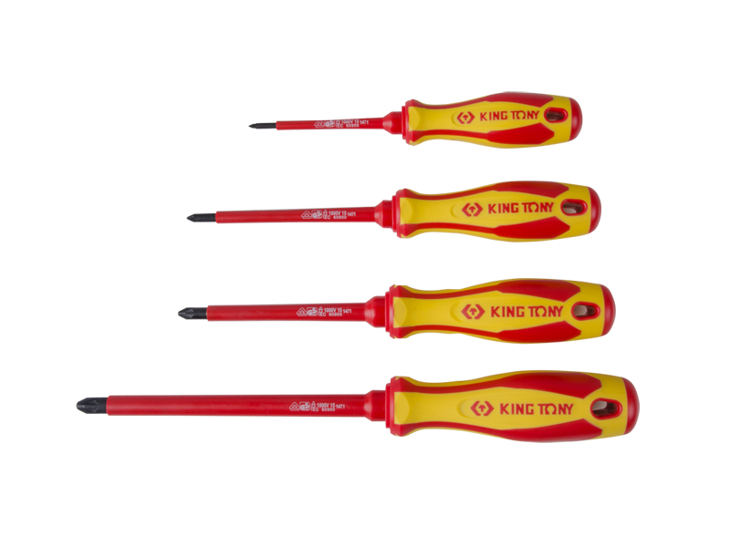 Отвертка крестовая KING TONY 14710306 Phillips №3, 150 мм