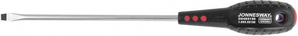 D04S5150 Отвертка стержневая шлицевая FULL STAR, SL5.5х150 мм