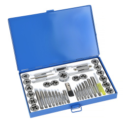 CT-W040 Набор метчиков и плашек 40 предметов М3-М12 метрическая резьба Car-Tool CT-W040