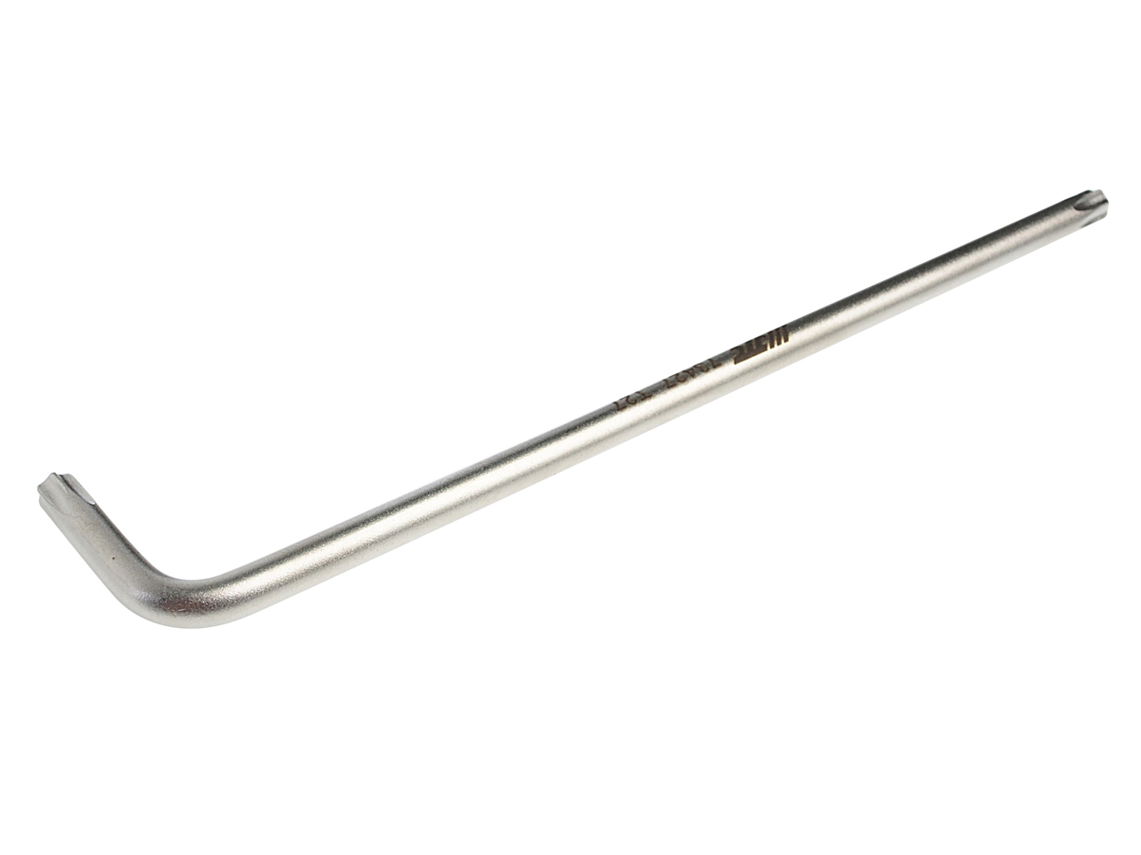 JTC-73427 - Ключ TORX Г-образный T27H удлиненный L=140мм JTC - 
Материал: SNCM8660.
Удлиненная сторона имеет отверстие.
Размер: Т27(H).
Длина: 140 мм.
Ширина: 25 мм.
Количество шт. в упаковке: 20.
