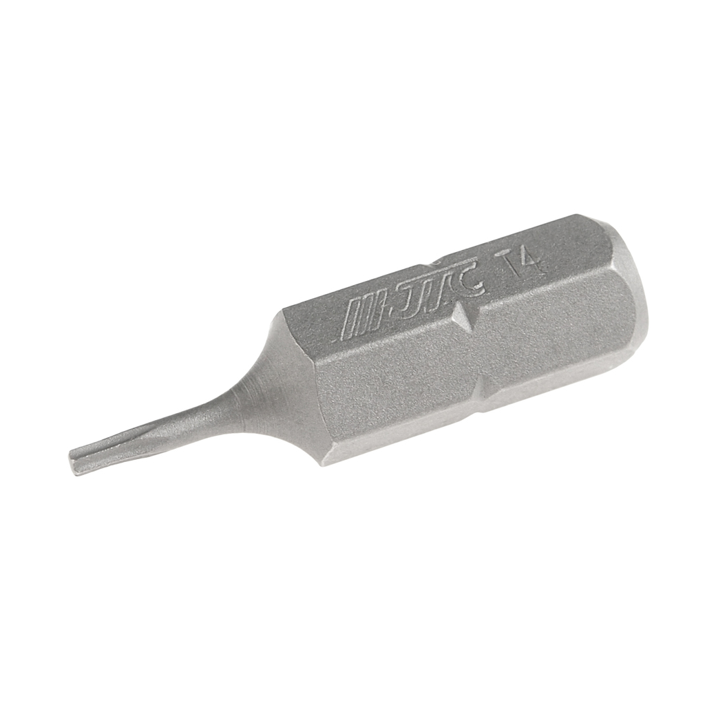 JTC-1132504 - Бита TORX Т4х25мм 1/4" DR JTC - 
Размер: Т4 х 25 мм.
Квадрат: 1/4" DR.
Материал: S2 сталь.
Тип: TORX.
