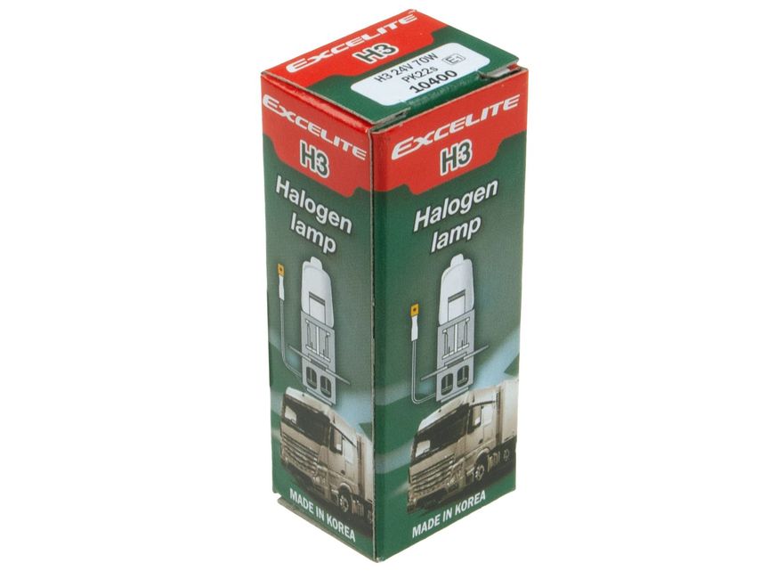 Автолампа H3 (70) PK22s STANDART 24V EXCELITE /1/10/100 NEW